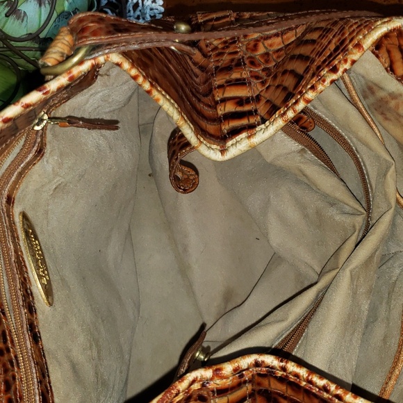 🐊 BRAHMIN SHOULDER BAG - Picture 10 of 15